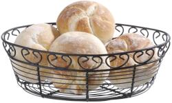 Hendi Cos oval pentru servire Hendi cu margine decorativa, metal, 255x160x(H)80mm, DNH425879 (DNH425879)