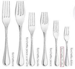 Inoxriv Rugiada előételes, desszert villa 17 cm (51010060)