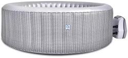 avenli Venice szürke rattan mintás felfújható jakuzzi, 204 × 70 cm, 1000 liter (205)