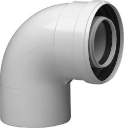 Baxi PPs füstcső könyök 90° D110/160 (KUG714133610)