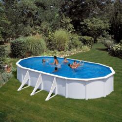 Pontaqua WHITE STAR 730 x 375 x 132 cm ovális merevfalú medence (763)