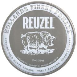 REUZEL Styling Grey Pomade Extreme Hold hajpomádé extra erős rögzítéssel és matt kinézettel férfiaknak 340 g