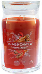 Yankee Candle Sparkling Cinnamon signature gyertya nagy 567 g