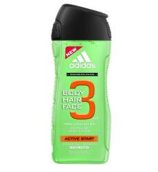 Adidas Active Start 3in1 tusfürdő gél férfiaknak 400 ml