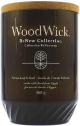 WoodWick ReNew Tomato Leaf & Basil nagy gyertya 368 g