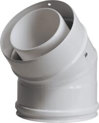 Baxi PPs füstcső könyök 45° D110/160 (KUG714133510)