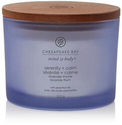 Chesapeake Bay Serenity + Calm illatgyertya 3 kanóccal 312 g