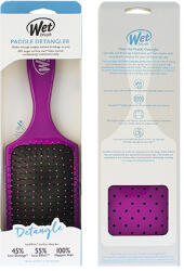 Wet Brush Paddle Detangler hajkefe Purple