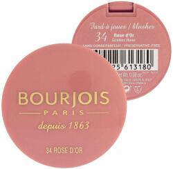 Bourjois Little Round Pot Blush arcpirosító 2, 5 g 34 Rose d'Or