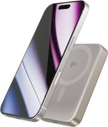 Epico UltraPack Qi2 10000 mAh Mag+ alumínium vezeték nélküli powerbank EM71b, titánium