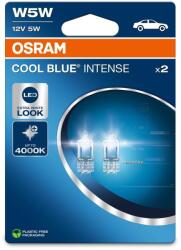 OSRAM Cool Blue Intense W5W, 12V, 5W, W2.1x9.5d, Duo Blistr (2825CBN-2BL)