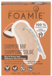 Foamie Șampon solid pentru păr uscat și creț Kiss Me Argan(Shampoo Bar) 80 g