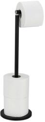 WENKO álló WC papír tartó matt fekete - 24034100 (24034100)