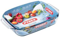 Pyrex Irresistible hőálló sütőtál fogóval 35x23 cm, 2, 9 liter - 268578 (203192)