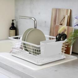 WENKO Drip edényszárító fehér 36 x 30 x 15 cm - 466681 (466681)