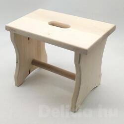 Delicia Fa sámli 30 x 20 x 25 cm, hársfából (BA527)