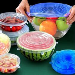 Perfect Home flexibilis szilikon edényfedő 6 darabos - 28104 (28104)