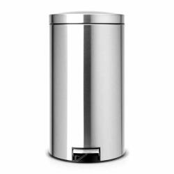 Brabantia Silent halkan zárodó pedálos szemetes 45 literes ujjlenyomatmentes kivitel matt chrom - 424205 (424205)