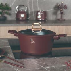 Berlinger Haus tapadásmentes indukciós lábas fedővel 24 cm, 4, 1 liter, Leonardo Collection - BH-8041 (BH/8041)