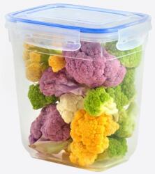 Dünya Plastik Műanyag ételtároló doboz légmentesen zárható tetővel 2, 1 liter (DÜ260)