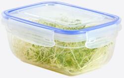 Dünya Plastik Műanyag ételtároló doboz légmentesen zárható tetővel 0, 8 liter (DÜ45)