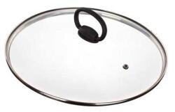 Banquet fém szélű üveg fedő 28cm edényekhez - 40GL002SP28 (40GL002SP28)