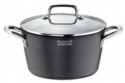 Pintinox Stone1 profi full indukciós tapadásmentes lábas üvegfedővel 20 cm - 144721 (144721)