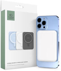 Tech-Protect PB10 LifeMag Magnetic MagSafe Powerbank 5000mAh - Fehér