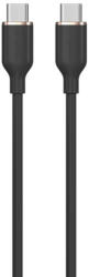 DEVIA Jelly Type-C To Type-C Kábel 3A 60W - Fekete