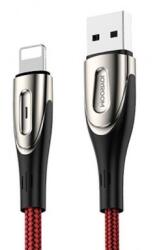 JOYROOM - S-M411 erősített USB-Lightning kábel 1.2 m - Piros