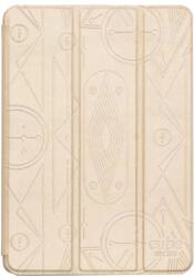 hoco. - Cube series nyomott mintázatú iPad mini 4 tablet tok - arany