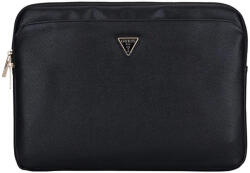 GUESS PU Grained Triangle Logo tok Notebook 14" készülékhez fekete