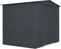 LANIT PLAST Prémium kerti ház GLOBEL 86 ANTRAZITE + napfénytetővel