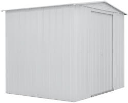 LANIT PLAST Prémium kerti ház GLOBEL 86 EZÜST SZÍNÜ + napfénytető