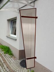 LANIT PLAST Univerzális oldalfal bejárati tetőhöz LANITPLAST UNI barna / PC