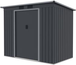 LANIT PLAST Kerti fém ház LANITPLAST HALLE 74 ANTRACIT
