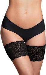 Gabriella Rugalmas csipke combvédő (bézs, fekete, ekrü) fekete, 5/6 68-76cm