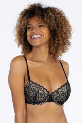 DORINA SIENNA bélelt melltartó, fekete 75C