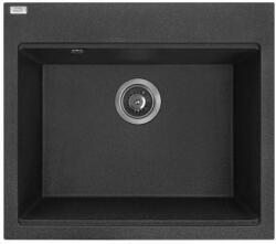 Laveo TAU 7 nagymedencés mosogató, szemcsés fekete (SRT_7107)