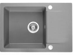 Laveo CELEBES csepptálcás mosogató, szürke (SBL_513T) (SRL_513T) - gepeszuniverzum