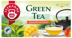 TEEKANNE Green Tea gyömbéres-mangós zöld tea 20x1, 75 g (A58549)