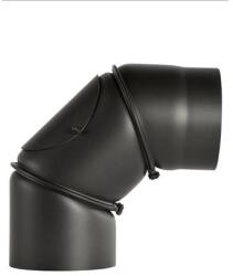 Brilon 120/90° állítható acél füstcső könyök (FCS120/90)