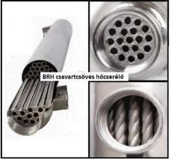 BRH HŐCSERÉLŐ 45KW rozsdamentes 1"-6/4"bm 200°C 12bar (BRH1268)