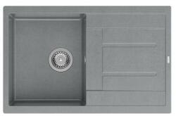 Quadron MORGAN 111 silver stone gránit mosogatótálca szürke (1359)