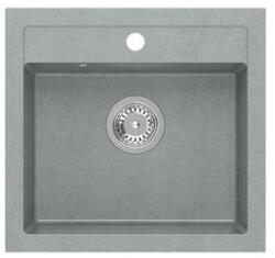 Quadron JOHNNY 110 black diamond gránit mosogatótálca szürke (1355)