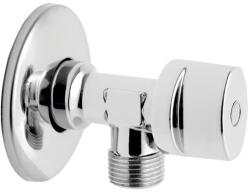 Ferro Sarokszelep fémfogantyúval, rozettával, 100°C-ig, 10 bar. 1/2"x1/2" Z1212K (Z1212K)