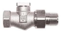 HERZ Radiátor Torló Szelep 1/2" Egyenes Rl-1 (1372341)