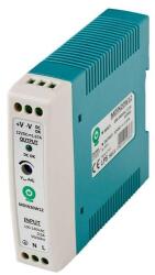 POS MDIN20W5, DIN sínre szerelhető vékony tápegység 5V/2.5A, műanyag ház (MP-MDIN20W5)