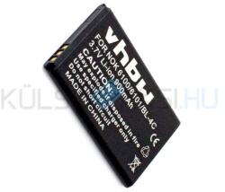 VHBW Telefon akkumulátor akku Blu N4C600T - 900mAh, 3.7V, Li-ion (WB-800109467) - kulsoaksi