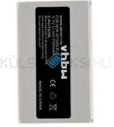 VHBW Telefon akkumulátor akku Metrologic 46-00311, BA-80S700 - 700mAh, 3.7V, Li-ion (WB-106111700) - kulsoaksi